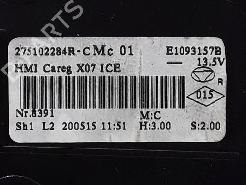 Climate control DACIA SANDERO II 1.0 TCe 100 (B8ML) | BP25170541I5 