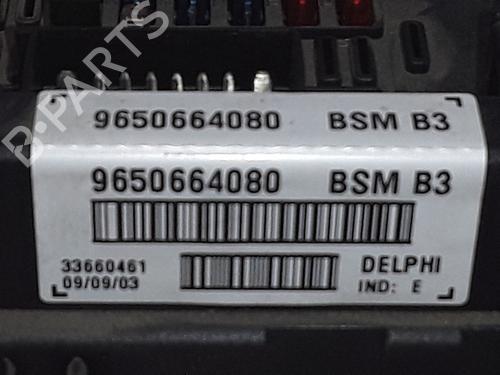 Fuse box PEUGEOT 307 (3A/C) 2.0 HDi 110 | BP29843879E1