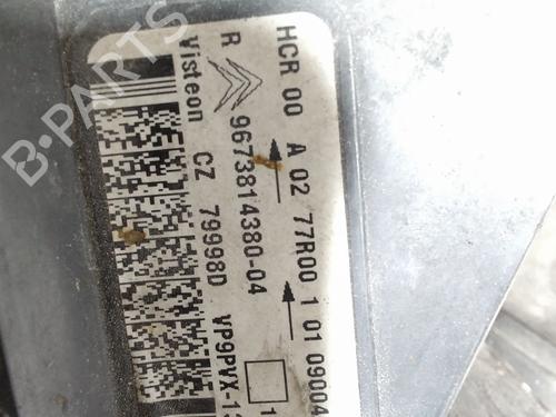 Right headlight CITROËN C3 II (SC_) 1.2 VTi 82 | BP38158943C29 - Image 2