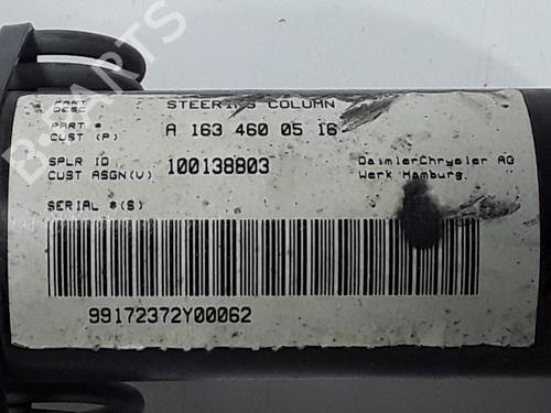 Steering column MERCEDES-BENZ M-CLASS (W163) ML 320 (163.154) | BP25767385M21 