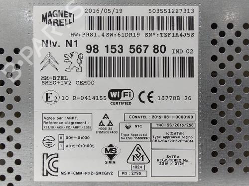 Radio CITROËN C4 II (NC_) 1.6 BlueHDi 120 | BP33187434E6 - Image 3