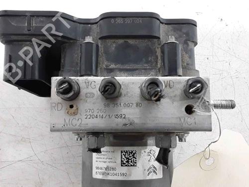 ABS pump PEUGEOT 308 SW III (FC_, FJ_, FR_, F4_, FN_) PureTech 130 (FRHNSL, FRHNST) | BP25164922M43 