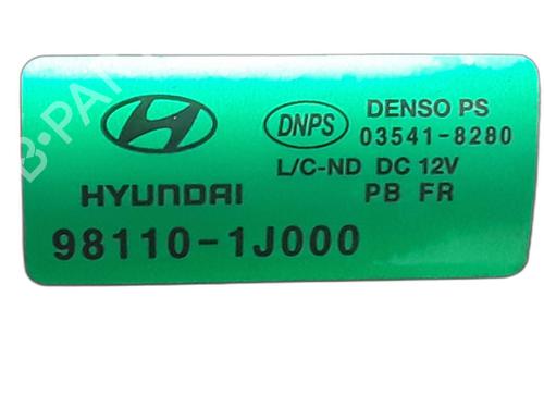 Front wiper motor HYUNDAI i20 I (PB, PBT) 1.1 CRDi | BP29263384M29 