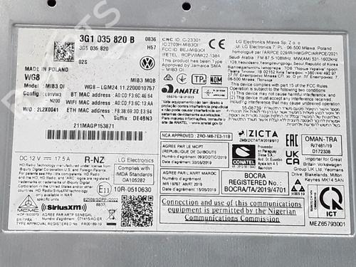 Radio VW POLO VI (AW1, BZ1, AE1) 1.0 TSI | BP30796800E6