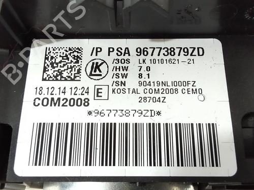 Headlight switch CITROËN C3 II (SC_) 1.2 VTi 82 | BP39060242I24 - Image 2