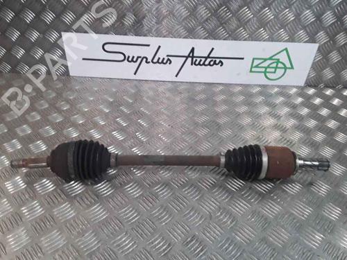 Used Left front driveshaft RENAULT CLIO III (BR0/1, CR0/1) 1.5 dCi (75 hp) 25199800