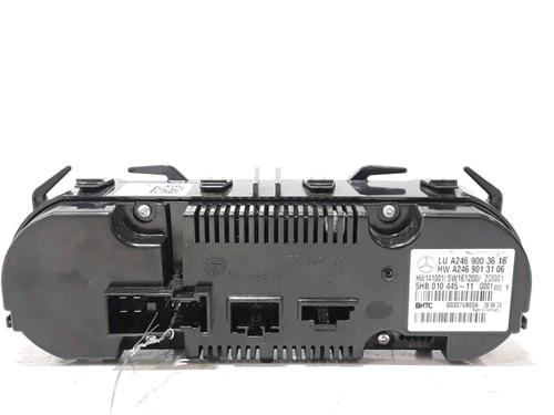 Climate control MERCEDES-BENZ A-CLASS (W176) A 200 CDI (176.001) | BP25170632I5 