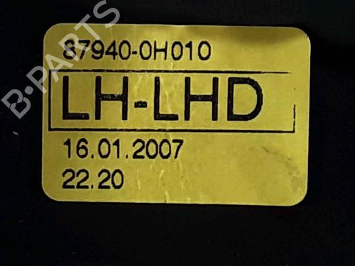 Left mirror TOYOTA AYGO (_B1_) 1.0 (KGB10_, KGB10R) | BP25186910C26 