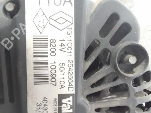 Alternator RENAULT CLIO II (BB_, CB_) 1.4 16V (B/CB0P, BB13) | BP29738762M7