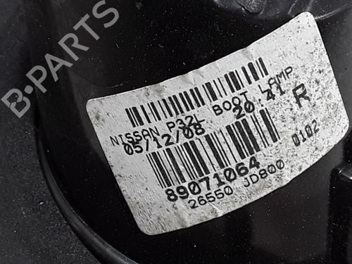 Right tailgate light NISSAN QASHQAI / QASHQAI +2 I (J10, NJ10, JJ10E) 1.5 dCi | BP25193731C80 