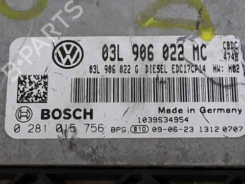 Engine control unit (ECU) VW GOLF VI (5K1)  | BP25765707M57 