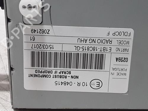 Bilradio FORD FIESTA VI (CB1, CCN) 1.0 EcoBoost | BP25189236E6