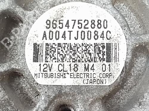 Generator PEUGEOT 407 (6D_) 2.0 HDi 135 (6DRHRH, 6DRHRE, 6DRHRG, 6DRHRJ) (136 hp) 31984107