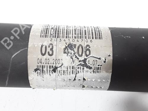 Driveshaft MERCEDES-BENZ C-CLASS Coupe (CL203) C 220 CDI (203.706) | BP25199607M37 