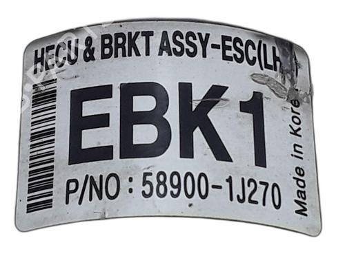 ABS pump HYUNDAI i20 I (PB, PBT) 1.1 CRDi | BP29263382M43 