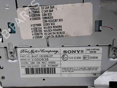 Radio FORD KUGA I 2.5 4x4 | BP25189836E6 