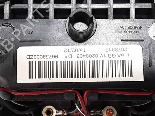 Driver airbag PEUGEOT 308 I (4A_, 4C_) 1.6 HDi | BP25160892C9 