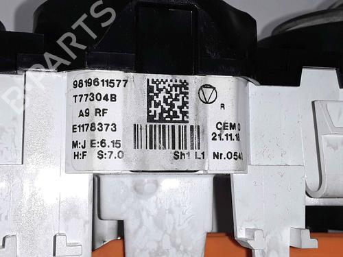 Climate control PEUGEOT 208 I (CA_, CC_) 1.5 BlueHDI 100 | BP25170781I5 