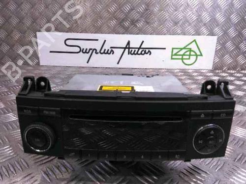 Used Radio MERCEDES-BENZ A-CLASS (W169) A 200 CDI (169.008, 169.308) (140 hp) 25190173