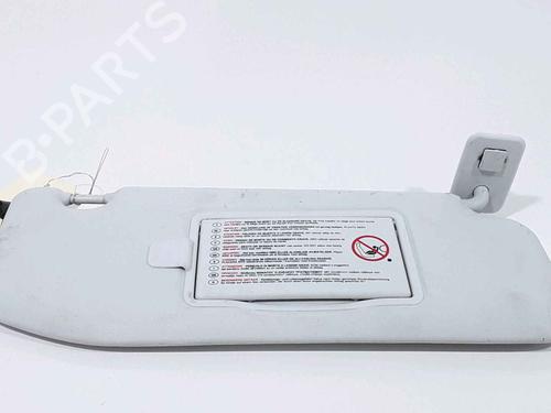 Used Right sun visor PEUGEOT 208 I (CA_, CC_) 1.2 VTI 82 (82 hp) 25159327