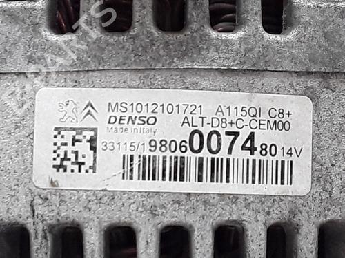 Generator DS DS 3 (SA_) 1.2 VTi 82 (SAHMZ6) | BP30046600M7 