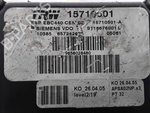 ABS pump PEUGEOT 407 (6D_) 2.0 HDi 135 (6DRHRH, 6DRHRE, 6DRHRG, 6DRHRJ) | BP25164421M43 
