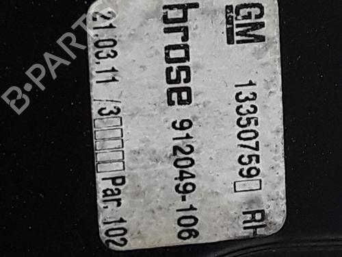 Front right window mechanism OPEL ASTRA J (P10) 2.0 CDTI (68) | BP33560915C23 - Image 2