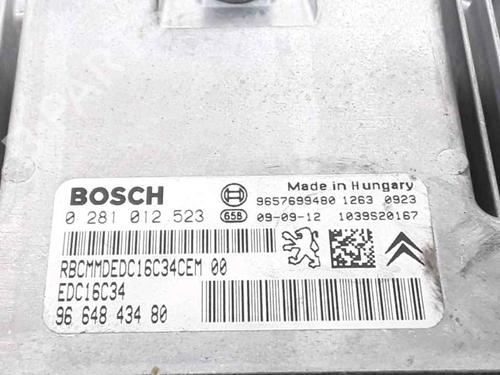 Engine control unit (ECU) CITROËN C3 I (FC_, FN_) 1.4 HDi | BP25194811M57 