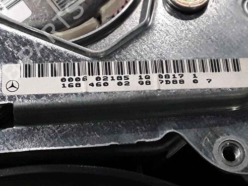 Driver airbag MERCEDES-BENZ A-CLASS (W168) A 170 CDI (168.009, 168.109) | BP25159752C9 