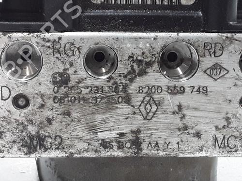 ABS pump RENAULT CLIO III (BR0/1, CR0/1) 1.5 dCi (BR17, CR17) | BP25166090M43 