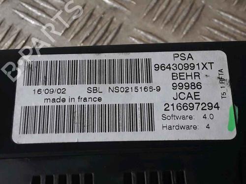 Climate control PEUGEOT 307 (3A/C) 2.0 HDi 110 | BP25169620I5 