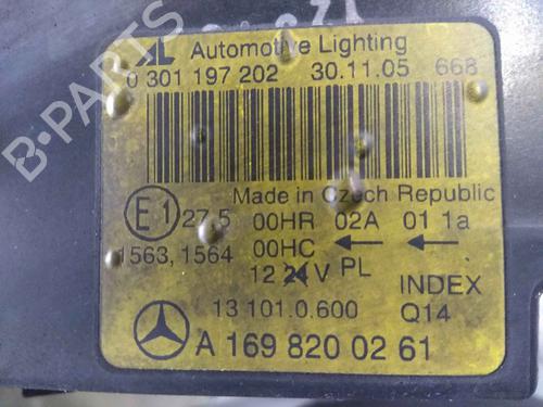 Right headlight MERCEDES-BENZ A-CLASS (W169) A 200 CDI (169.008, 169.308) | BP25182436C29 - Image 2
