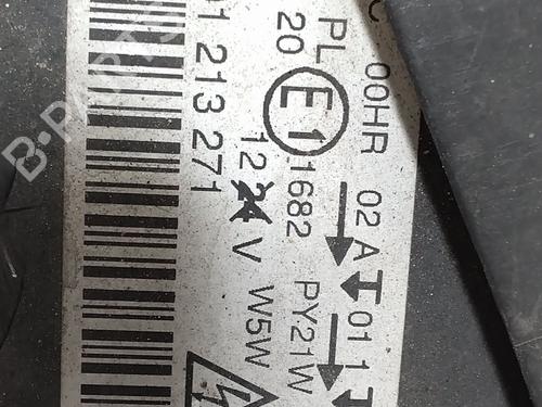 Left headlight PEUGEOT 407 (6D_) 2.0 HDi 135 (6DRHRH, 6DRHRE, 6DRHRG, 6DRHRJ) | BP31691581C28