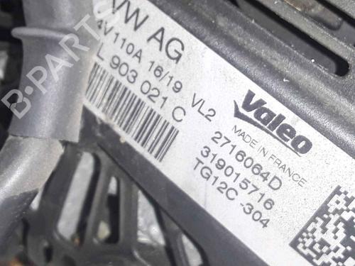 Alternator VW POLO VI (AW1, BZ1, AE1) 1.6 TDI | BP25177664M7 