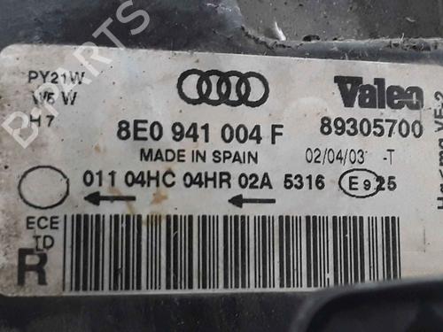 Højre forlygte AUDI A4 B6 Avant (8E5) 1.9 TDI | BP25182687C29 