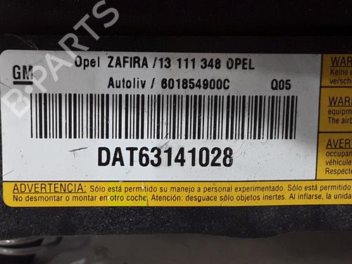 Driver airbag OPEL ZAFIRA / ZAFIRA FAMILY B (A05) 1.9 CDTI (M75) | BP26451264C9 