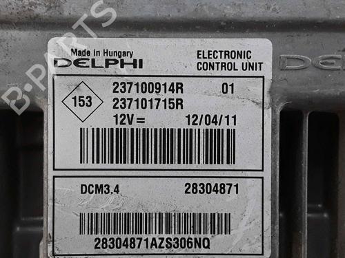 Engine control unit (ECU) RENAULT MEGANE III Coupe (DZ0/1_) 1.5 dCi (DZ0C, DZ1A) | BP25194768M57 