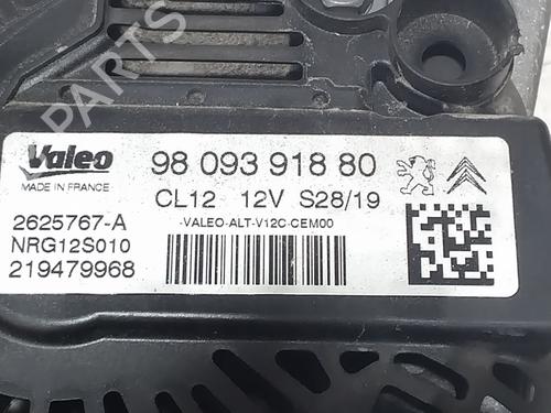 Used Alternator PEUGEOT 208 I (CA_, CC_) 1.2 VTi 68 / PureTech 68 (68 hp) 30187284