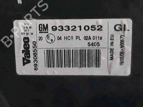 Left headlight OPEL MERIVA A MPV (X03) 1.7 CDTI (E75) | BP25181715C28 