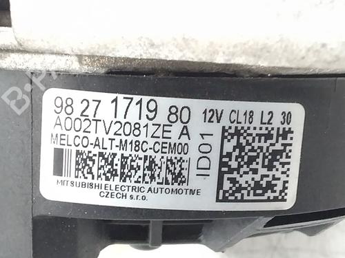 Alternator OPEL CORSA F (P2JO) 1.5 (68) | BP31961334M7