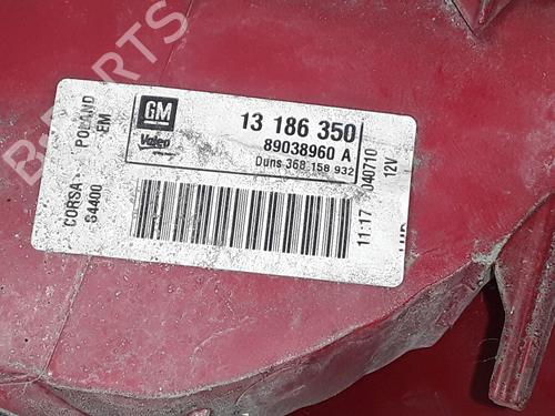 Left taillight OPEL CORSA D (S07) 1.3 CDTI (L08, L68) | BP25187225C34 