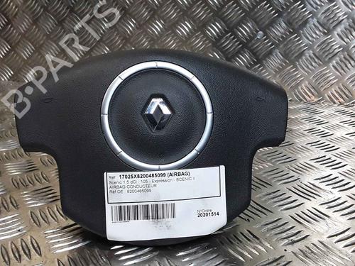 Used Driver airbag RENAULT CLIO III Grandtour (KR0/1_) 1.5 dCi (KR0F) (86 hp) 25160691