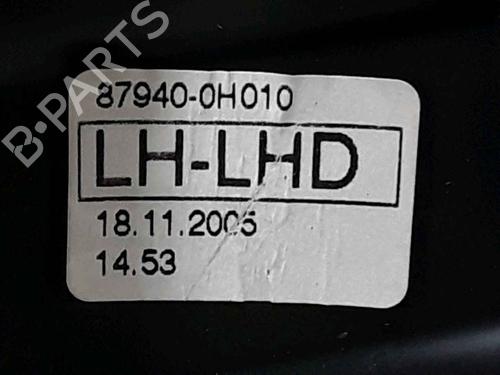 Left mirror PEUGEOT 107 (PM_, PN_) 1.4 HDi | BP25186936C26