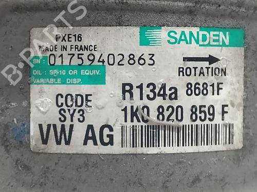 AC compressor VW EOS (1F7, 1F8) 2.0 TDI | BP33750845M34 - Image 2