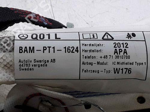 Left curtain airbag MERCEDES-BENZ A-CLASS (W176) A 200 CDI (176.001) | BP25160493C11 