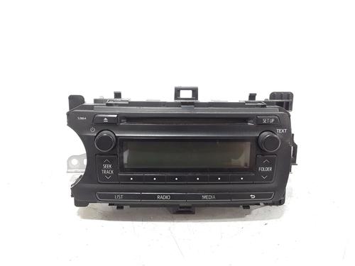 Used Radio TOYOTA YARIS (_P13_) 1.0 (KSP130_, KSP130) (69 hp) 25189299