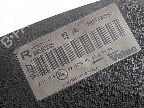 Right headlight CITROËN XSARA PICASSO (N68) 1.8 16V | BP25182395C29 
