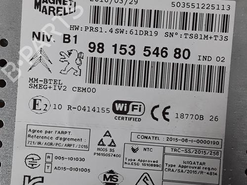 Radio CITROËN C3 II (SC_) 1.2 VTi 82 | BP28137342E6 