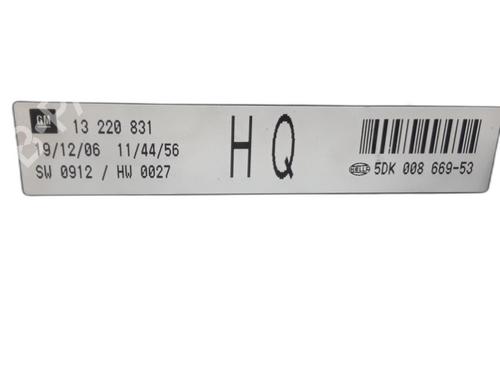 Electronic module OPEL ASTRA H (A04) 1.7 CDTI (L48) | BP29738784M83 