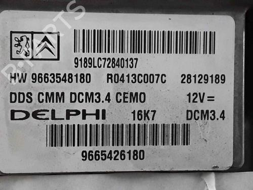 Engine control unit (ECU) PEUGEOT 308 I (4A_, 4C_) 2.0 HDi | BP25194804M57 